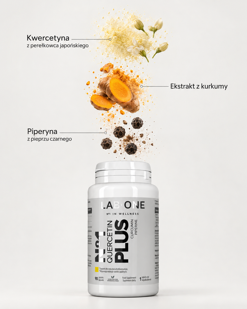 300 mg kwercetyny w dziennej porcji